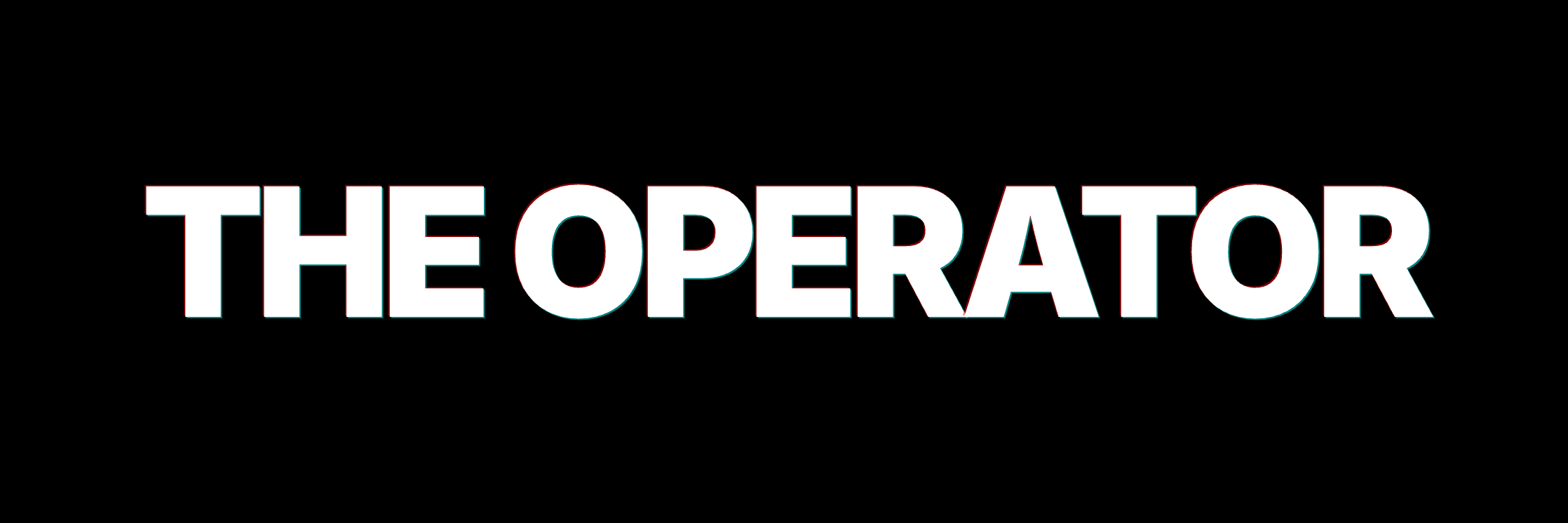 The Operator Logo - Glitched Signal